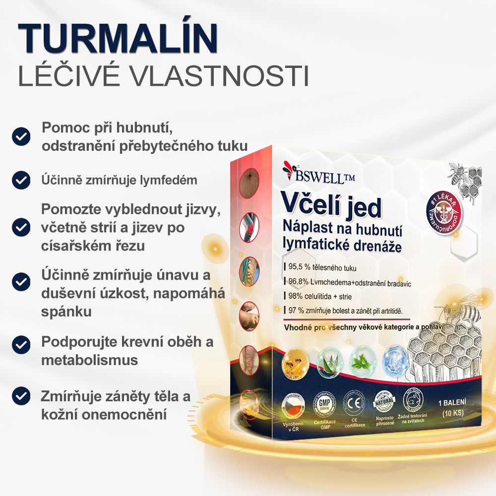 👑BSWELL™ Bee Venom Čistící Lymfatický Náplast Slimming Patch 🔥 Omezený čas! 70% SLEVA! (Dostupné pouze pro individuální nákupy) 🔥